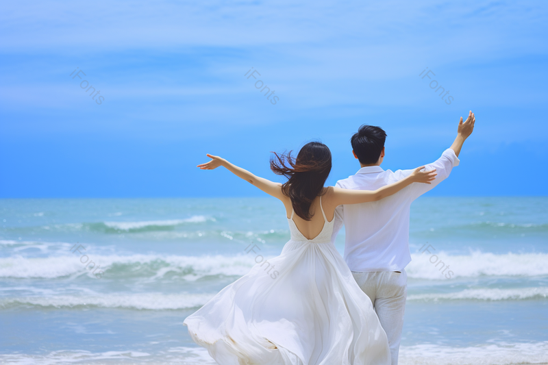 户外旅游的情侣实拍摄影图,高清,摄影图,摄影图片,图片大全,摄影图免费下载